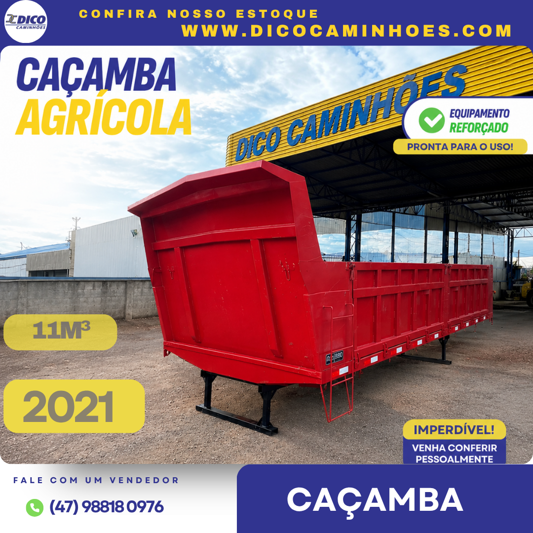 Caçamba Agrícola 2021