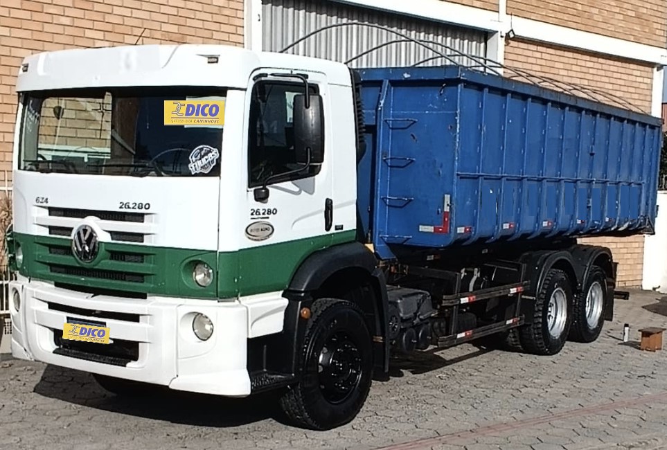VW 26.280 6x4 Caçamba Basculante/ Roll-On/Roll-Off  2013